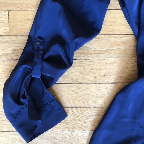 Brand New Banana Republic Blue Button-down Shirt Dress - Picture 6 of 10